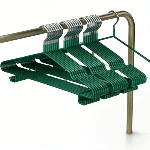 Colorful Hangers – Non-Slip & Space-Saving Plastic Design(20-pack)