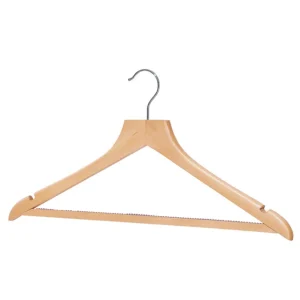 New Design Neatening Sturdy Wood Shirt Hanger Anti Slip Bra Hangers