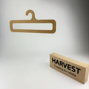 Eco-Friendly 100% Recyclable Modern Cardboard Paper Hanger Custom Baby Clothes & Scarves Hanger Single Tier for Bathroom Use